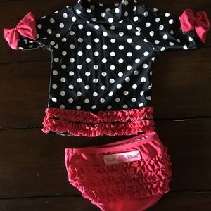 Ruffle Butts Girls Swimsuit